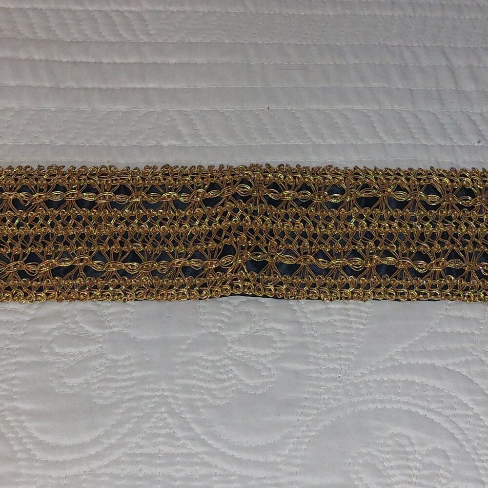 Belt vintage - Gold trim